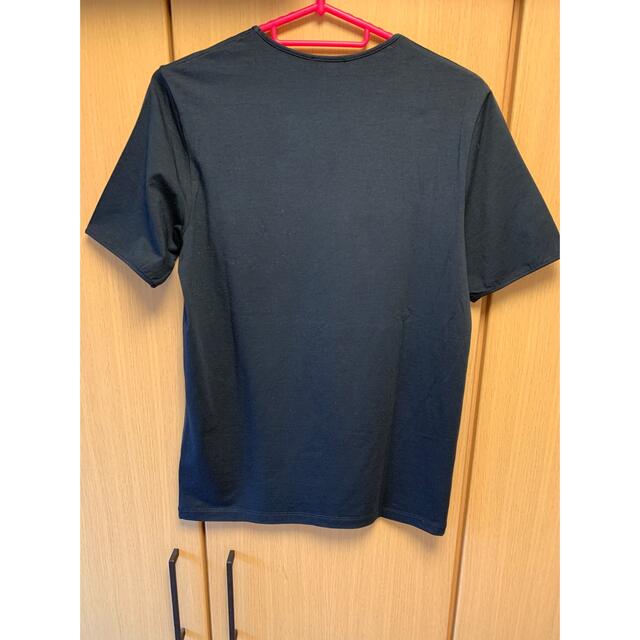 Jil Sander(ジルサンダー)の国内正規 JIL SANDER ジルサンダー Vネック Tシャツ 紺 メンズのトップス(Tシャツ/カットソー(半袖/袖なし))の商品写真