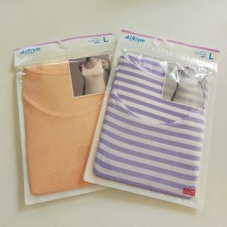 ユニクロ(UNIQLO)のユニクロ エアリズム レディース タンクトップ L 2枚(タンクトップ)