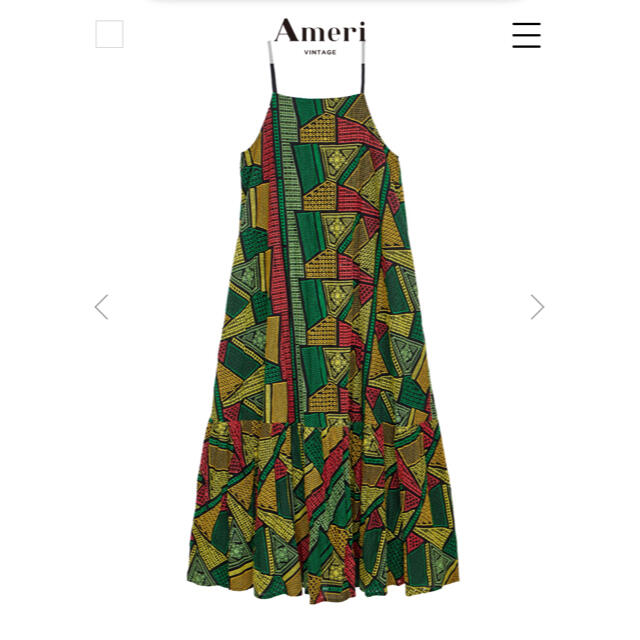 Ameri VINTAGE(アメリヴィンテージ)のLINDA TURKEY ORGANIC DRESS レディースのワンピース(ロングワンピース/マキシワンピース)の商品写真