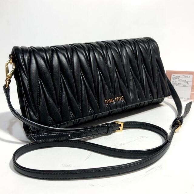 【新品未使用】2way miumiuショルダーバッグ