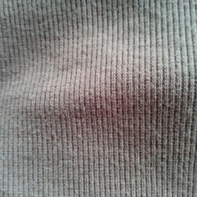 半袖　ニット　ダークブラウン レディースのトップス(ニット/セーター)の商品写真