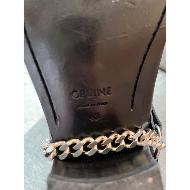 celine - セリーヌカマルグバイカーチェルシーブーツの通販 by りょう