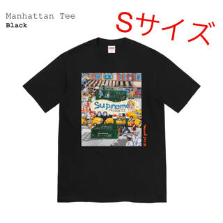 シュプリーム(Supreme)のSサイズ supreme Manhattan Tee black(Tシャツ/カットソー(半袖/袖なし))