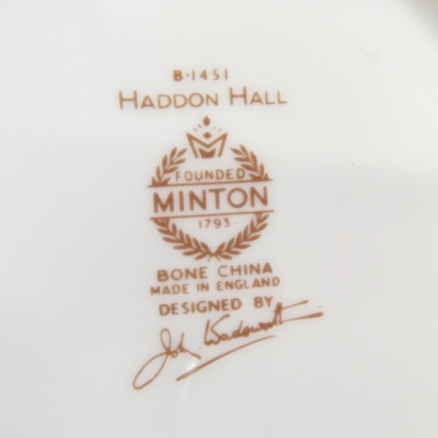 MINTON - ミントン ハドンホール フルーツボウル 6枚 プレート MINTON - ミントン ハドンホール フルーツボウル 6枚 プレート