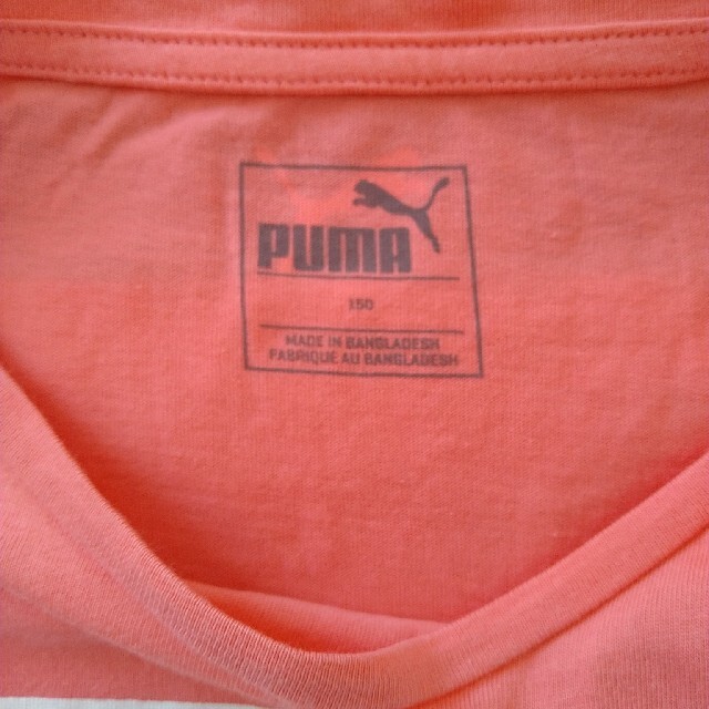 PUMA(プーマ)のPUMA Tシャツ 150 キッズ/ベビー/マタニティのキッズ服女の子用(90cm~)(Tシャツ/カットソー)の商品写真