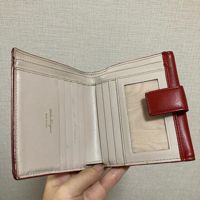 Salvatore Ferragamo(サルヴァトーレフェラガモ)のフェラガモ 二つ折り財布  メンズのファッション小物(折り財布)の商品写真