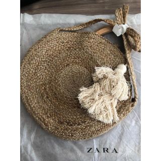 ザラ(ZARA)のZARA カゴバッグ(かごバッグ/ストローバッグ)