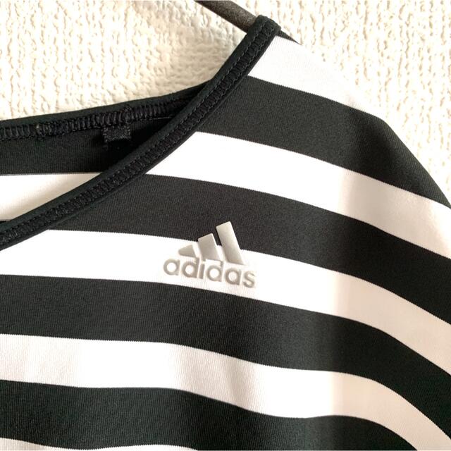 adidas(アディダス)の最終お値下げしました‼️美品 ☆ adidas ボーダー Tシャツ メンズのトップス(Tシャツ/カットソー(半袖/袖なし))の商品写真