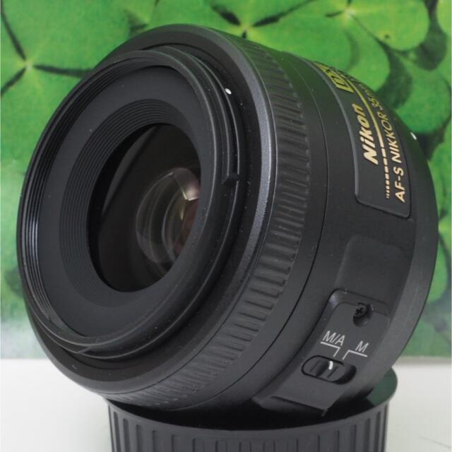 感謝報恩 【美品】ニコンNIKKOR 35mm f/1.8G単焦点 ❤️背景ぼかし神