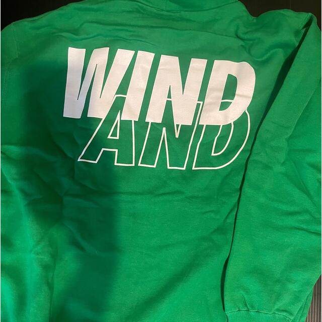WIND AND SEA - 値下げ不可 wind and sea custom hoodie green の通販