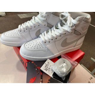 ナイキ(NIKE)のNIKE AIR JORDAN 1 HI 85 NEUTRAL GREY(スニーカー)