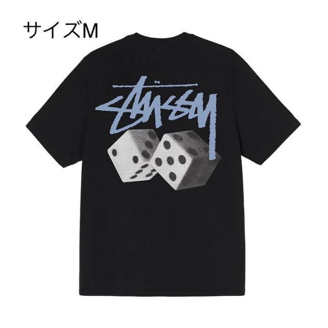 【新品】stussy Tシャツ　サイズM ブラック