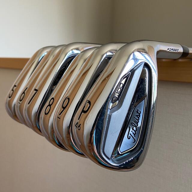 訳あり商品 Titleist - Titleist T100 Iron set 2019 5~9.PW 6本セット