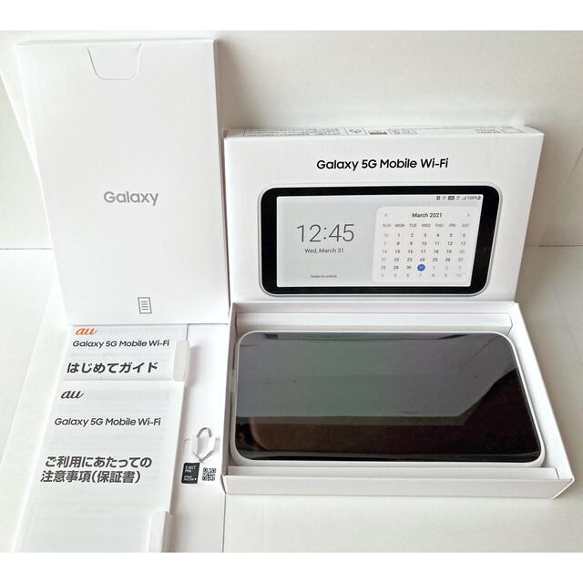 スマートフォン/携帯電話Galaxy 5G Mobile Wi-Fi SCR01