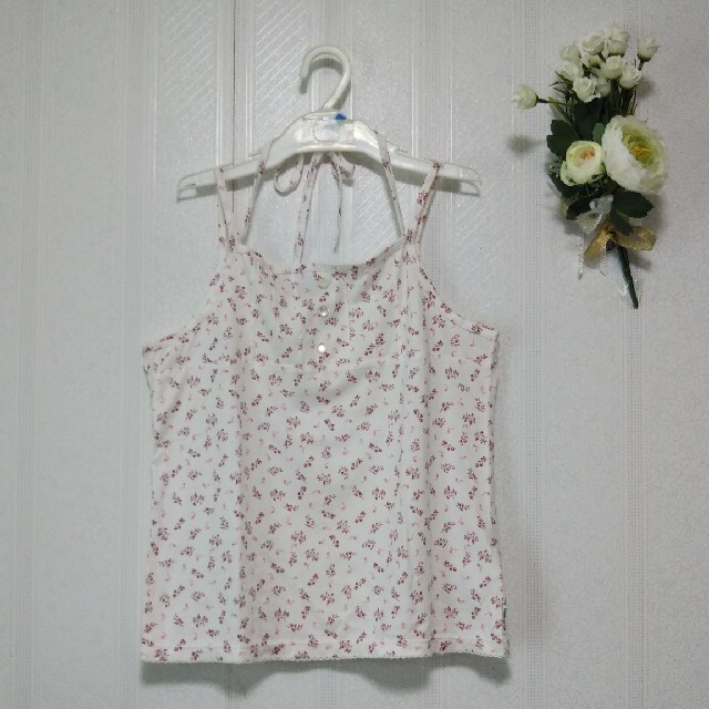 COMME CA ISM(コムサイズム)のCOMME CA ISM キャミソール キッズ/ベビー/マタニティのキッズ服女の子用(90cm~)(Tシャツ/カットソー)の商品写真