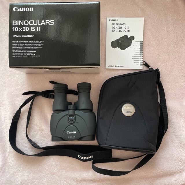Canon BINOCULARS 10X30 IS Ⅱ 防振双眼鏡 【正規通販】 www.gold-and