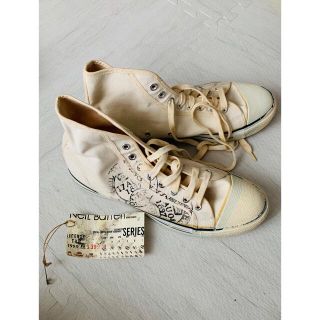 コンバース(CONVERSE)の【新品未使用】CONVERSE ☆27cmハンドメイドペイント&ヴィンテージ加工(スニーカー)