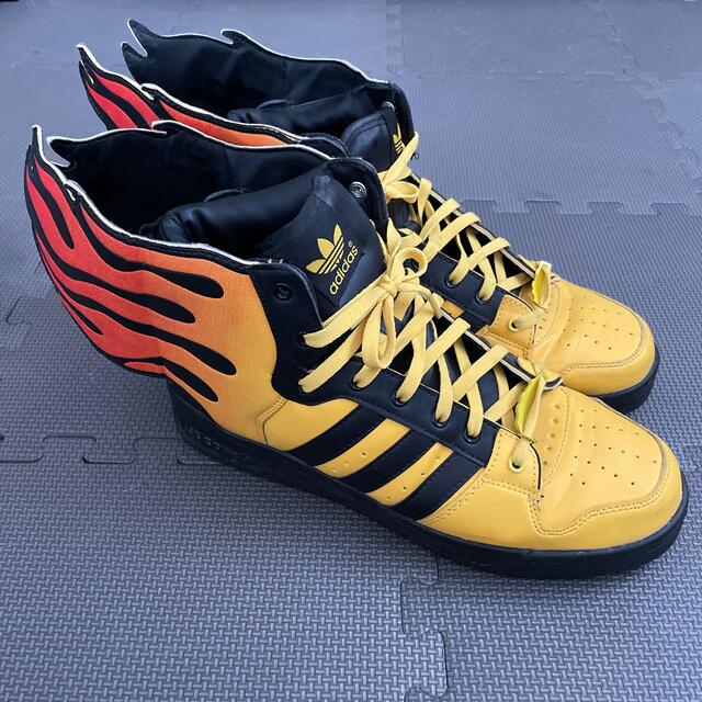 adidas × JEREMY SCOTT アディダス　ファイヤー　刺繍ジャージ