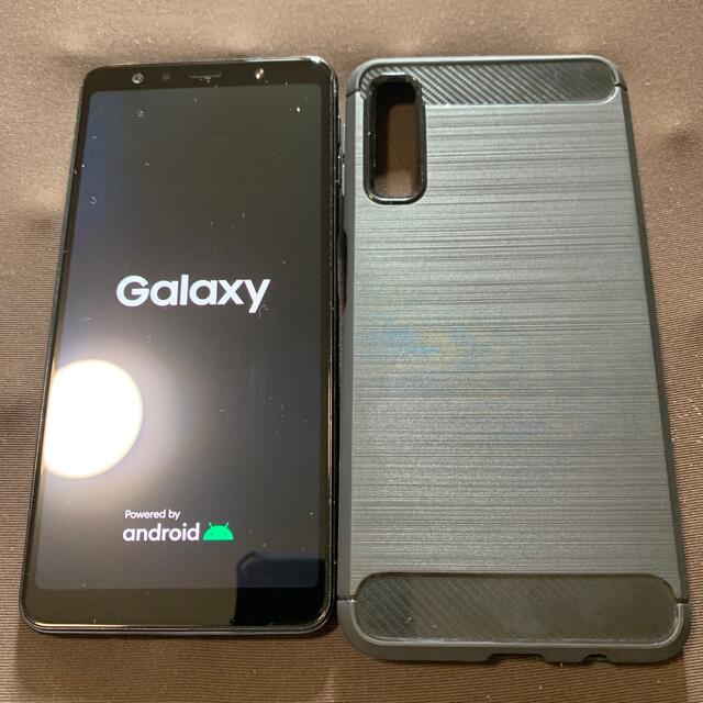 Galaxy(ギャラクシー)のGalaxy A7 SIMフリー箱無し付属品有新品カバー付ギャラクシー　サムスン スマホ/家電/カメラのスマートフォン/携帯電話(スマートフォン本体)の商品写真