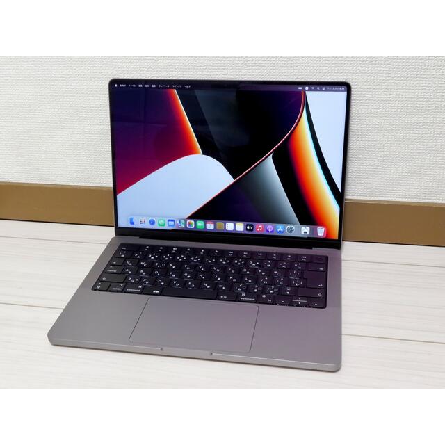 Mac (Apple)(マック)のM1Pro MacBookPro 14 スペースグレイ　MKGP3J/A スマホ/家電/カメラのPC/タブレット(ノートPC)の商品写真