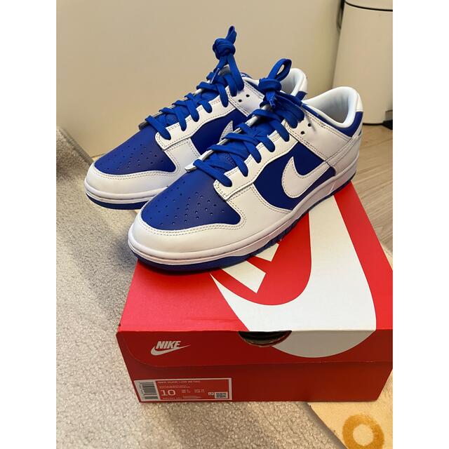 メンズNIKE DUNK LOW ダンクロー レーサーブルー 28.0cm