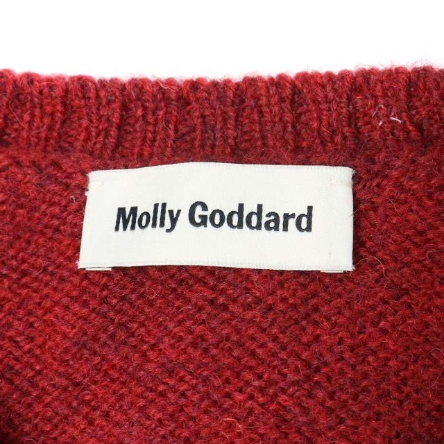 COMME des GARCONS(コムデギャルソン)のコムデギャルソン Molly Goddard ニットカーディガン 赤 ピンク レディースのトップス(カーディガン)の商品写真