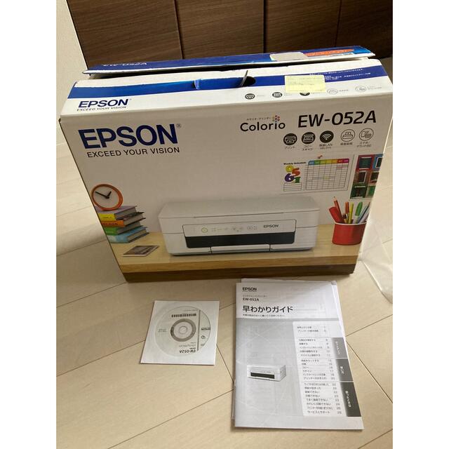 【EPSON エプソン　プリンター】 インクジェット複合機 EW-052A