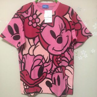 ディズニー(Disney)の【タグ付き新品未使用・レア】東京ディズニーリゾート　キャラクタープリントＴシャツ(Tシャツ/カットソー(半袖/袖なし))