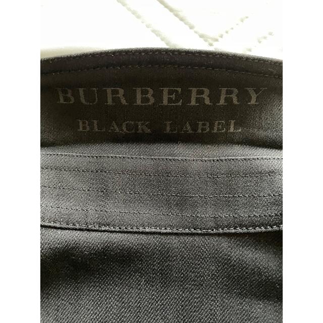 BURBERRY BLACK LABEL(バーバリーブラックレーベル)の良品　バーバリー　ブラックレーベル　Gジャン　黒 メンズのジャケット/アウター(Gジャン/デニムジャケット)の商品写真