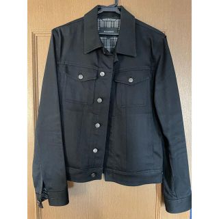 バーバリーブラックレーベル(BURBERRY BLACK LABEL)の良品　バーバリー　ブラックレーベル　Gジャン　黒(Gジャン/デニムジャケット)