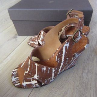 チエミハラ(CHIE MIHARA)の20%off チエ・ミハラ CHIE MIHARA サンダル　size36　茶(サンダル)