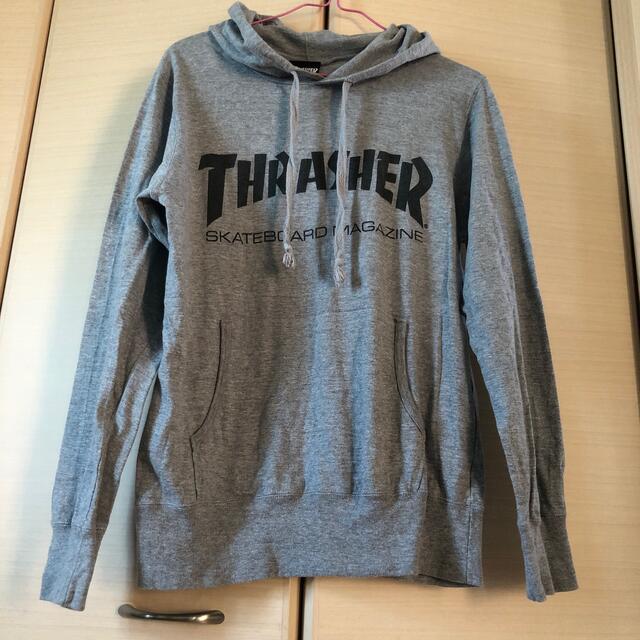 THRASHER(スラッシャー)のパーカー　トレーナー　薄手 メンズのトップス(パーカー)の商品写真