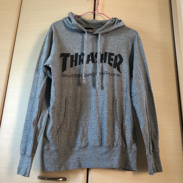 THRASHER(スラッシャー)のパーカー　トレーナー　薄手 メンズのトップス(パーカー)の商品写真