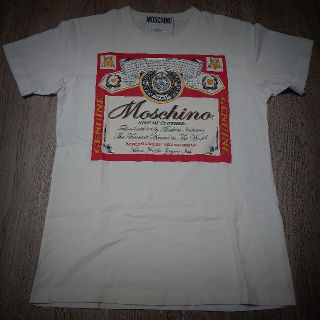 モスキーノ(MOSCHINO)のモスキーノ　バドワイザー　カプセルコレクション　Tシャツ(Tシャツ(半袖/袖なし))