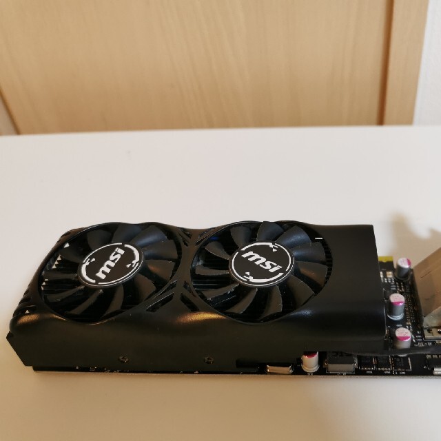 MSI GeForce GTX 1050 Ti 4GT LPスマホ/家電/カメラ