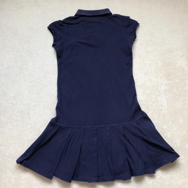 Ralph Lauren(ラルフローレン)のラルフローレン Ralph Lauren ワンピース　ネイビー　140 キッズ/ベビー/マタニティのキッズ服女の子用(90cm~)(ワンピース)の商品写真