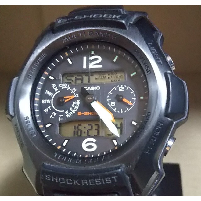 G-SHOCK(ジーショック)の電池新品 CASIO G-SHOCK GW-2500B 電波 ソーラー 腕時計 メンズの時計(腕時計(アナログ))の商品写真
