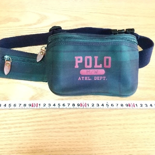 POLO RALPH LAUREN(ポロラルフローレン)のポロラルフローレン ウエストポーチ/ウエストバッグ チェック レディースのバッグ(ボディバッグ/ウエストポーチ)の商品写真
