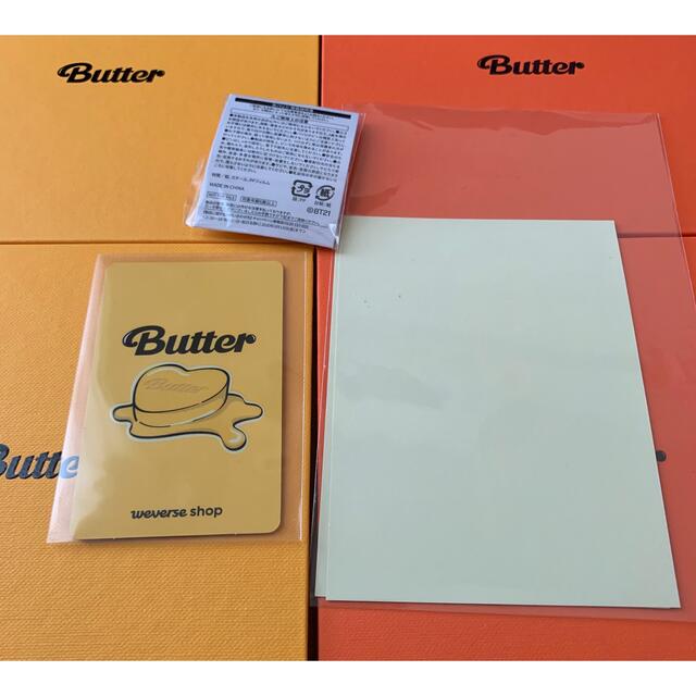 BTS butter バター トレカ・フォトステッカー JIN ジン