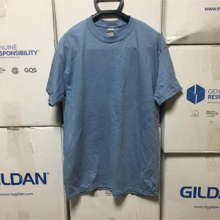 ギルタン(GILDAN)のGILDANギルダン☆半袖無地Tシャツ＊ポケット無し＊ストーンブルー@Lサイズ(Tシャツ/カットソー(半袖/袖なし))