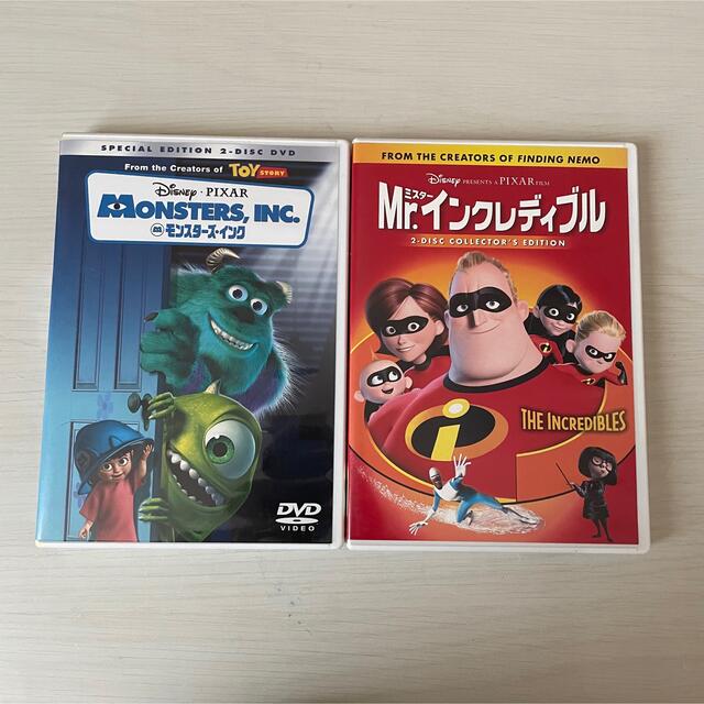 モンスターズインク Mr.インクレディブル DVDセット