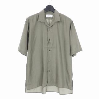 オーレット(OURET)のオーレット OURET 21SS キュプラ オープンカラー 5分袖 シャツ 1(シャツ)