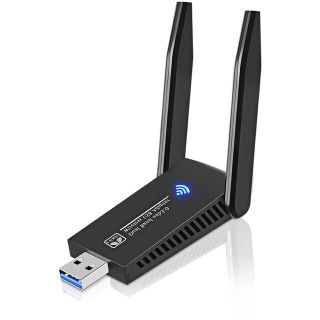 WiFi 無線LAN USB3.0 WIFIアダプター 1300Mbps#859(PC周辺機器)