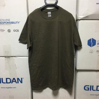 ギルタン(GILDAN)のGILDANギルダン@半袖無地Tシャツ☆ポケット無し☆オリーブ★ XLサイズ(Tシャツ/カットソー(半袖/袖なし))