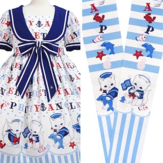 Sailor Marine Kittenワンピース&白オーバーニー - lucumo.com.pe