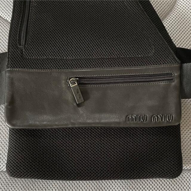 新品限定SALE miumiu - miu miu ミュウミュウ holster body bag ボディ