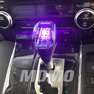 約110×55mm高級①アルファード シフトノブ レバー 7色点灯LED