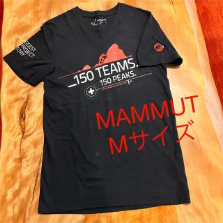 マムート(Mammut)のMAMMUTマムート　150記念Tシャツ　M  ブラック　匿名配送送料無料(Tシャツ(半袖/袖なし))