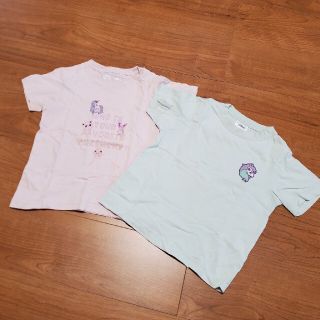 ユニクロ(UNIQLO)のユニクロ＆GU☆ポケモンカットソーセット110☆TシャツUNIQLOジーユー(Tシャツ/カットソー)