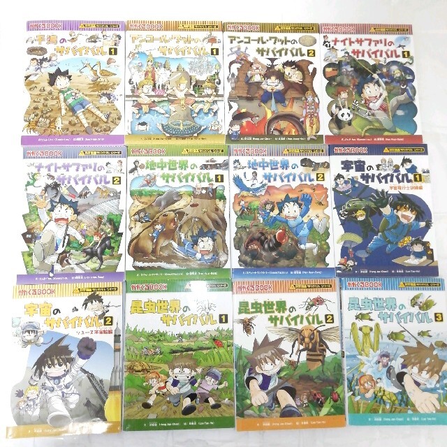 サバイバルシリーズ等　まとめ売り　30冊　セット売り エンタメ/ホビーの本(絵本/児童書)の商品写真